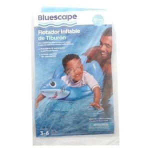 Kids' Blue Shark Inflatable Pool Float